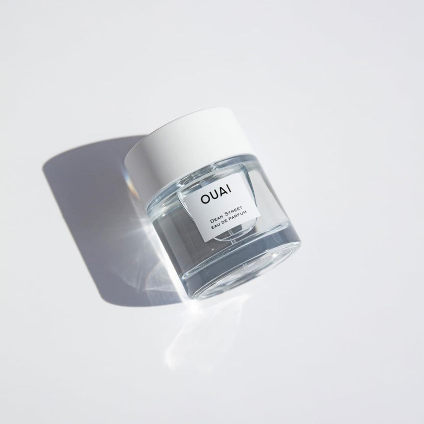 OUAI Dean Street Eau de Parfum - Elegant Womens Perfume for Everyday Wear - Fresh Floral Scent with Notes of Citrus, Apricot, Magnolia and Delicate Hints of Rose and Musk (1.7 Oz)