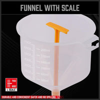 Ultimate No Spill Coolant Funnel Kit - 19-Piece Spill-Free Radiator Funnel Set, Spill Proof Radiator Bleeder Kit, Coolant Filling, Radiator Filler, Extra Funnels and Adapters for Universal Vehicle