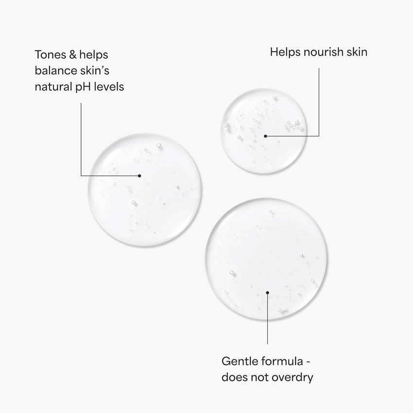 TULA Skin Care Clarifying Tonic Alcohol-Free Daily Toner - Face Toner to Gently Exfoliate and Tighten Pores, Contains Witch Hazel and Niacinamide, 5.07 Fl Oz.