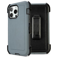 for Black iPhone 16 Pro Case with Belt Clip, for Shockproof iPhone 16 Pro Case Heavy Duty,3 Layers of Sturdy,Anti-Drop,Military-Grade Defender Cover for iPhone 16Pro Case Black