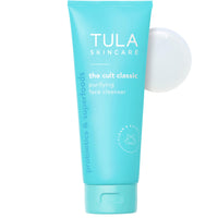 TULA Skin Care Cult Classic Purifying Face Cleanser - Gentle and Effective Face Wash, Makeup Remover, Nourishing and Hydrating
