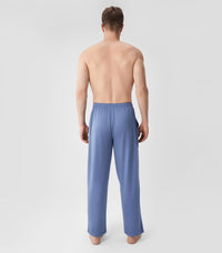 DAVID ARCHY Men's Pajama Pants Cotton Comfy Sleep Bottoms, Lightweight Lounge Pants with Pockets Soft Sleepwear PJs, 2 Pack