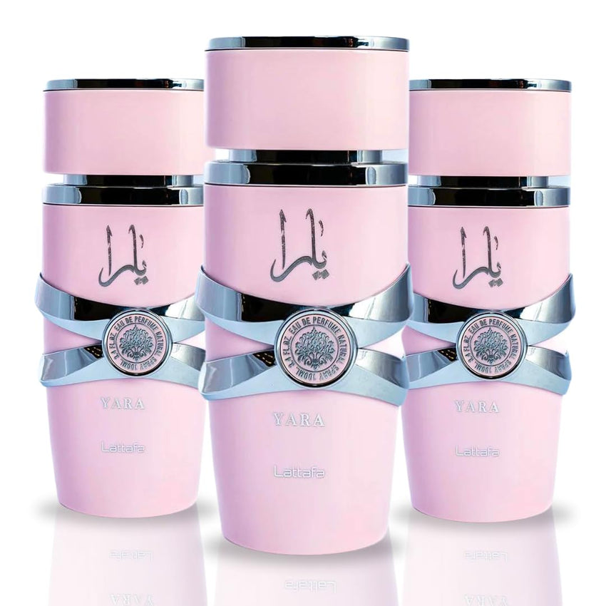 Lattafa Yara - Vanilla, Gourmand, Fruity, Floral - Eau de Parfum Long-Lasting Fragrance for Women, 3.40 Ounce / 100 ml