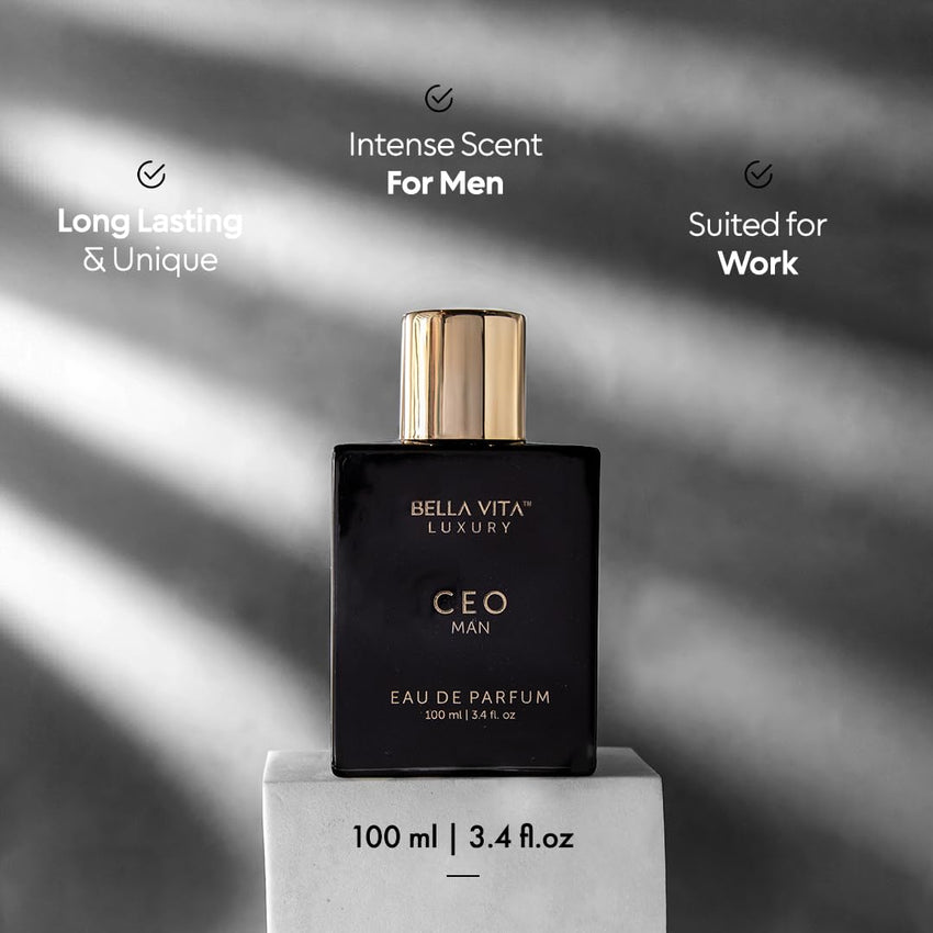Bella Vita Luxury Trendsetter | 2x100ml Perfumes | CEO Man & White Oud | Perfume for Men & Women | Long Lasting Fragrance | Eau De Parfum
