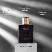 Bella Vita Luxury Trendsetter | 2x100ml Perfumes | CEO Man & White Oud | Perfume for Men & Women | Long Lasting Fragrance | Eau De Parfum