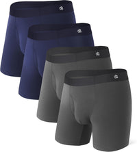 DAVID ARCHY Men's Ultra Soft Underwear Micro Modal Breathable Moisture Wicking Seamless Underwear for Men Multipack