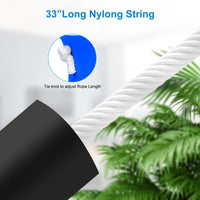 Jellas Sock Aid Kit, Flexible Sock Aid Device with Long Rope - Sock Puller aid Easy on and Off Device for Putting On and Removing Socks or Stockings, Sock Helper for Independence and Comfort (White)