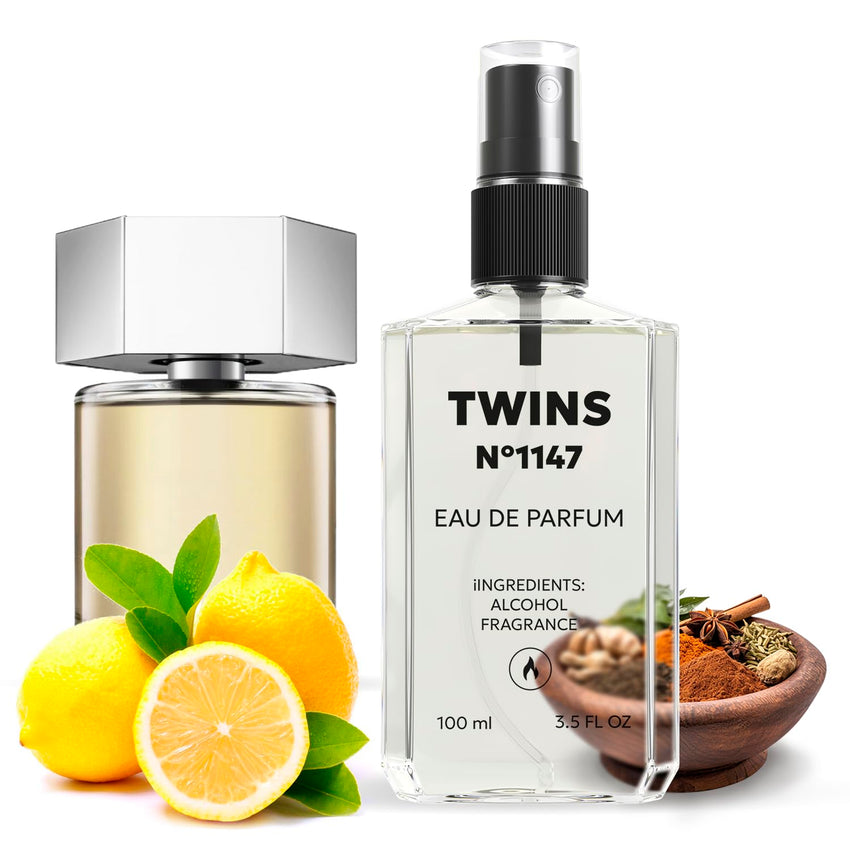 TWINS Impression of Le Beau | Perfume for Men Eau de Parfum | No.7720 | 3.4 Fl Oz / 100 ml