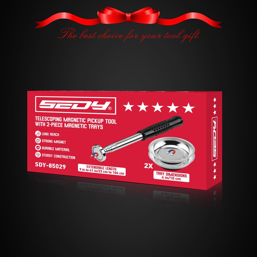 Magnet Sweeper Magnetic Nail Roller: 17-Inch Heavy Duty Magnet Nail Pickup Rolling Tool with Telescoping Adjustable Handle 8.8-Pound Capacity Ideal for Workshop Garage Yard Construction Cleanup