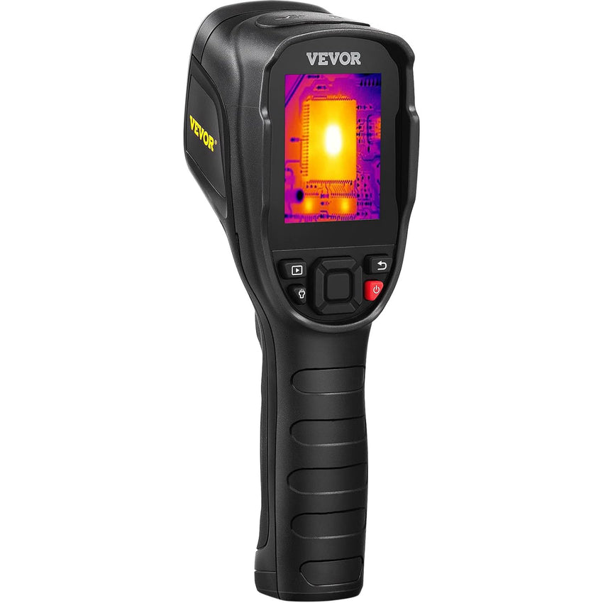 VEVOR Thermal Imaging Camera, 320 x 240 Pixels Super Resolution, 25Hz Refresh Rate Infrared Camera with -4 to 752°F Temperature Range, 32G Built-in SD Card, and Rechargeable Li-ion Battery