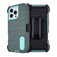 for Phone Case iPhone 16 Pro Case Black with Belt Clip Heavy Duty Holster for Shockproof Cases,3 Layers of Sturdy,Military Grade Defender Cover for iPhone 16 Pro Cases Black 6.3 Inch