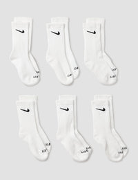 Nike Kids' 6-Pack Performance Socks