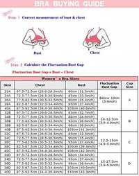 Nanier Women's Solid Lace Push up Bra Set