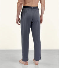 DAVID ARCHY Men's Pajama Pants Cotton Comfy Sleep Bottoms, Lightweight Lounge Pants with Pockets Soft Sleepwear PJs, 2 Pack