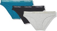 Calvin Klein womens Motive Cotton Multipack Bikini Panty 2 Pack