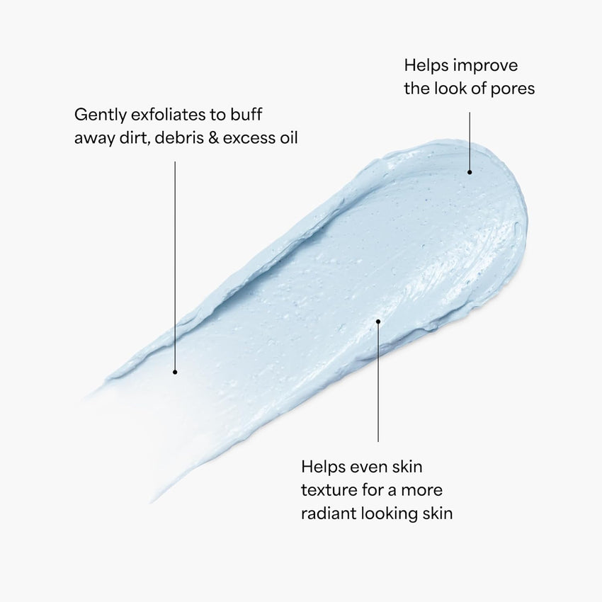 TULA Skin Care Detox in a Jar - Exfoliating Treatment Mask with Hydrating Vitamin E, Soybean Oil and Bentonite Clay, 1.7 oz.