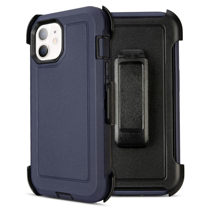 for Black iPhone 15 Case with Belt Clip, Shockproof Heavy Duty Rugged, 3 Layers of Sturdy,Anti-Drop, Military-Grade Defender Cover for iPhone 15 Case Black