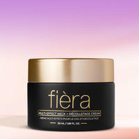FIÈRA Neck Firming & Tightening Cream - Anti-Aging Moisturizer for Sagging Skin, Improves Neck and Jawline Definition, Reduces Wrinkles, Boosts Hydration for Mature Skin - 1.69 FL. OZ. / 50 ML