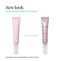 TULA Skin Care Glaze Plumping Lip Treatment - Hydrating & Glossy Lip Balm with Hyaluronic Acid & Peptides, 0.28 oz.