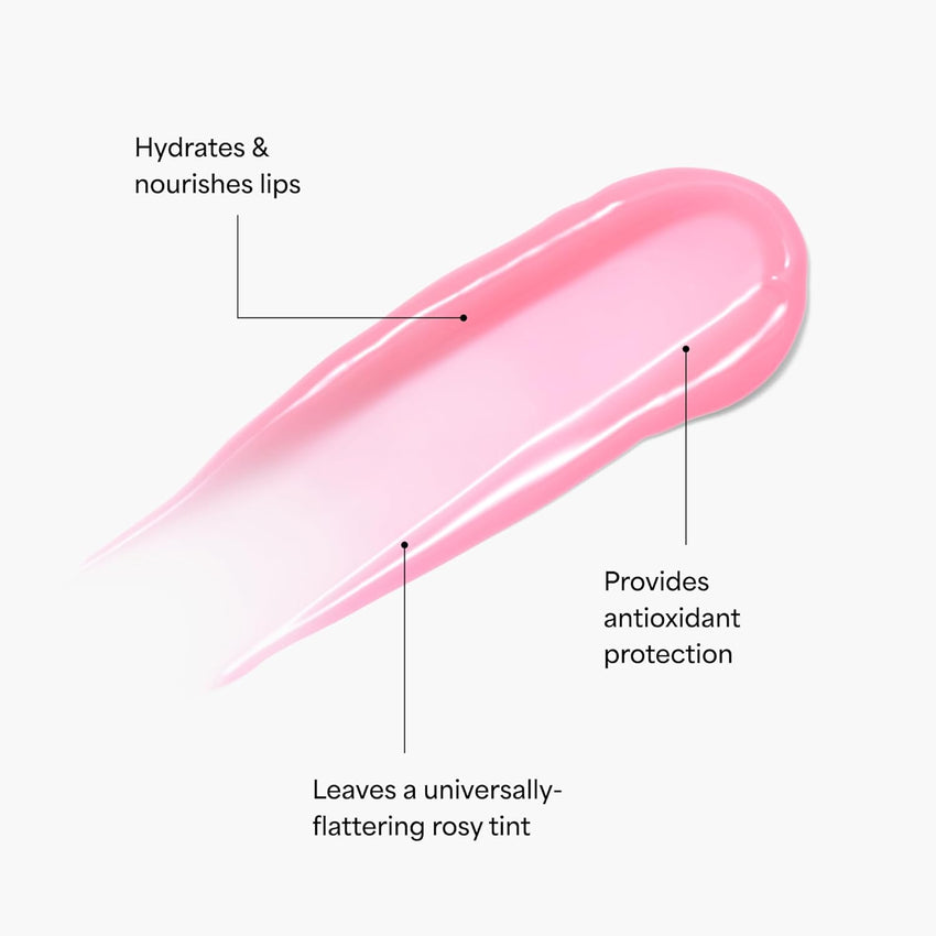 TULA Skin Care Wrapped in Radiance - Rose Glow + Get It Hydrating Peptide Lip Treatment Balm 0.28oz & Cooling & Brightening Eye Balm 0.35 oz, Full-Size, 2 Piece Duo