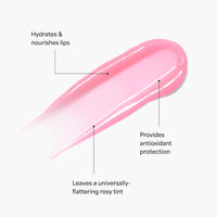 TULA Skin Care Wrapped in Radiance - Rose Glow + Get It Hydrating Peptide Lip Treatment Balm 0.28oz & Cooling & Brightening Eye Balm 0.35 oz, Full-Size, 2 Piece Duo