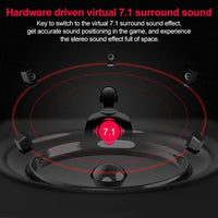 1Mii USB Sound Card - 3.5mm Jack Audio Adapter - Virtual 7.1 Surround Sound - USB Adapter for PS4/PC/MAC/Stereo Headsets, External Sound Card No Drivers Needed Plug and Play