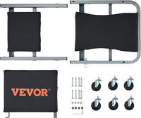 VEVOR Mechanic Creeper, Garage Gift, 36" Z Creeper Seat, 2 in 1 Mechanic Gifts, 300 lbs Capacity, Low Profile Creeper with 6 pcs Wheels in Garage/Shop for Fathers Day Tool Gift