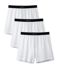 DAVID ARCHY Combed Cotton Boxers for Men Soft Underwear Mens Boxers Knit Boxer Shorts for Men Pack