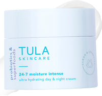 TULA Skin Care 24-7 Moisture Intense Ultra Hydrating Day & Night Cream - Ultra Nourishing Moisturizer for Face, Soothe Skin, Maintain Skin Balance & Improve Skin Smoothness