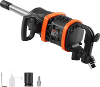 VEVOR 1 Inch Air Impact Wrench, Up to 5175 ft-lbs Beast Reverse Torque Output Pneumatic Impact w/ 8 Inch Anvil for Heavy Duty Machinery/Semi-Truck/Bus