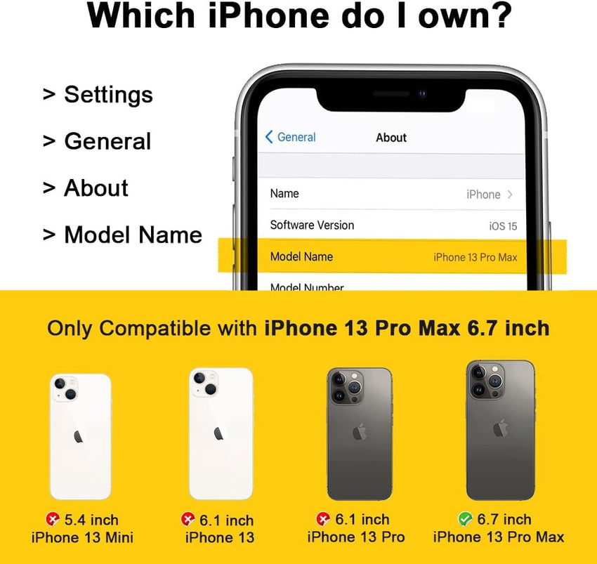 for iPhone 13 Pro Max Case with Clip Belt Holster, Heavy Duty Military Grade Drop Protective Case for iPhone 13 Pro Max 6.7" case (Black+Orange)