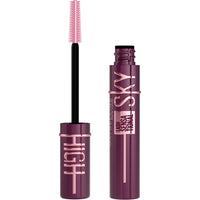 Maybelline Lash Sensational Sky High Washable Mascara Makeup, Volumizing, Lengthening, Defining, Curling, Multiplying, Buildable Formula, Blackest Black, 1 Count