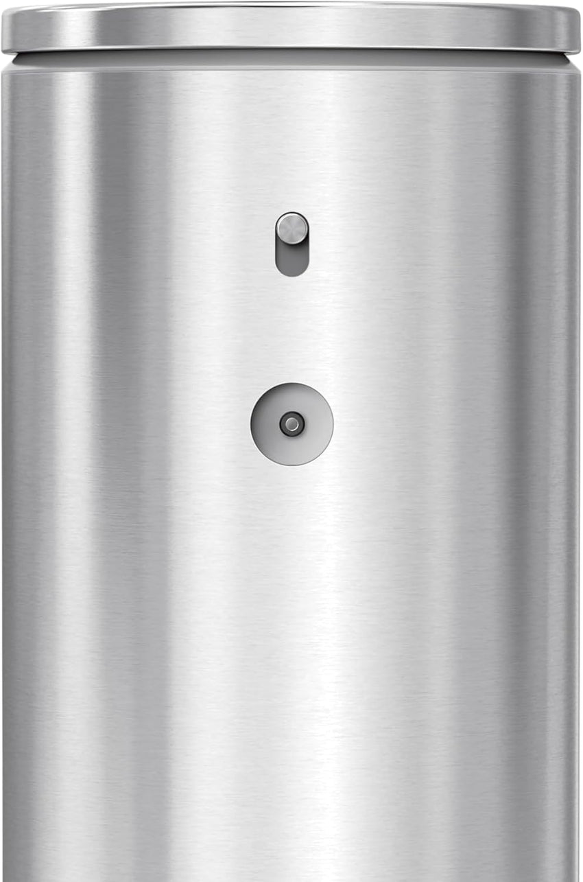 simplehuman 9 oz. Touch-Free Automatic Rechargeable Sensor Pump, Brushed Stainless Steel, New