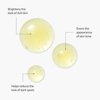 TULA Skin Care Brightening Treatment Drops - Vitamin C Serum, Brightens the Look of Dull Skin & Dark Spots, 1 fl oz.