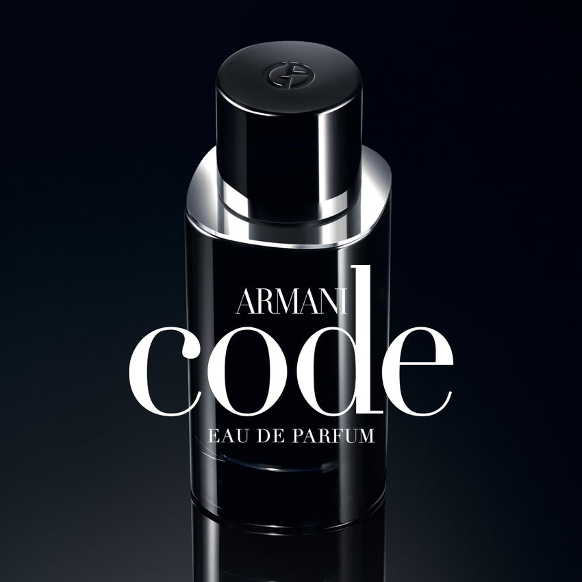 Armani Beauty - Code - Eau de Parfum - Cologne for Men - Fougère Ambery Spicy Men’s Fragrance - Green Mandarin, Nutmeg, Tonka Bean Notes