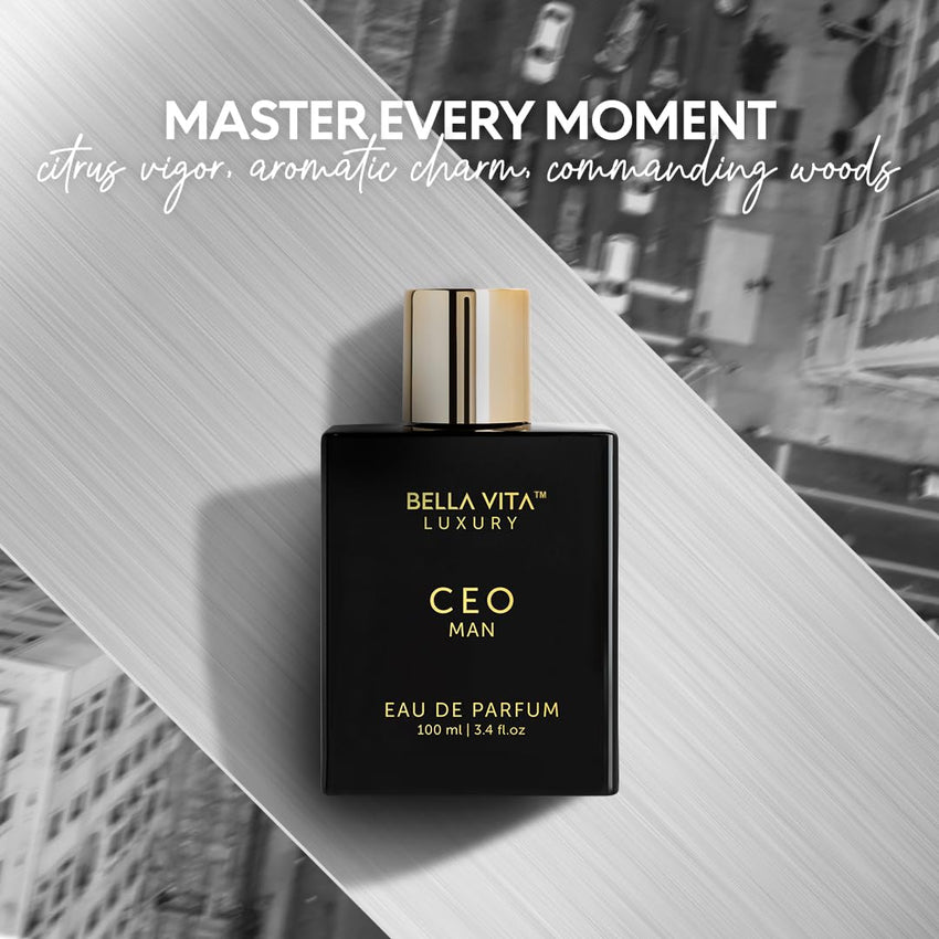 Bella Vita Luxury Trendsetter | 2x100ml Perfumes | CEO Man & White Oud | Perfume for Men & Women | Long Lasting Fragrance | Eau De Parfum
