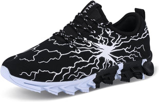 YTRXM Little/Big Boys Running Sneakers Lightweight Slip on Tennis Shoes