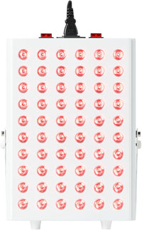 VEVOR Red Light Therapy for Body Face, 60 Dual-Chip LEDs, Red 660nm & Near Infrared 850nm Combo, High Power Red Light Therapy Panel for Recovery, Pain Relief, Wound Healing, Skin Health, 80W