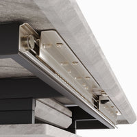 62.4" extendable 78.15" dining Table Set for 6 - 8 Person for Dining Room,C - shaped Tube Soft padded armless dining chair and Very large Dining Room Table Kitchen Table Chair Set with metal Legs - 7DAY'S