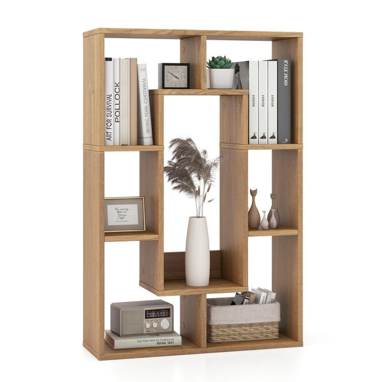 7 - Cube Geometric Bookshelf Modern Decorative Open Bookcase - 7DAY'S