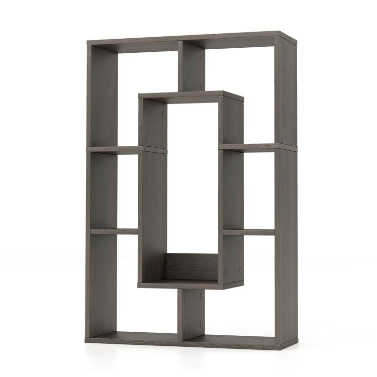 7 - Cube Geometric Bookshelf Modern Decorative Open Bookcase - 7DAY'S