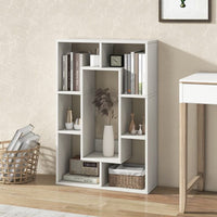 7 - Cube Geometric Bookshelf Modern Decorative Open Bookcase - 7DAY'S