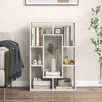 7 - Cube Geometric Bookshelf Modern Decorative Open Bookcase - 7DAY'S