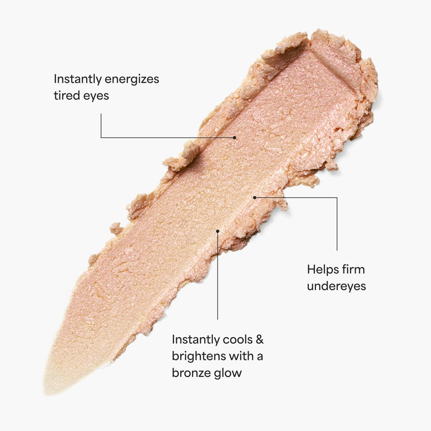 TULA Skin Care Spresso Energizing Eye Balm - Energizing & Hydrating Caffeine Under Eye Treatment for Dark Circles, Portable and Perfect to Use On-the-go, 0.35 oz.