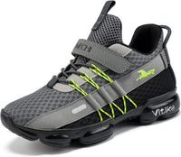 JMFCHI Boys Girls Kids' Sneakers Knitted Mesh Sports Shoes Breathable Lightweight Running Shoes for Kids Fashion Athletic Casual Shoes