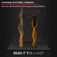 Thread Repair Thread Chaser Tool Set - 49PCS Thread Cleaner Rethreading Master Kit Metric SAE Bolt Restorer File Nut Rethreader Automotive Wheel Stud Spark Plug Engine Standard Screw Threading UNC UNF