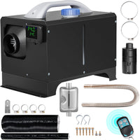 VEVOR 8KW Diesel Heater, Diesel Heater All in One with Automatic Altitude Adjustment, Max 18045 ft, Bluetooth App Control, Remote Control and LCD, Portable Diesel Air Heater for Vehicles and Outdoors
