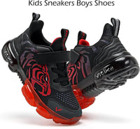 JMFCHI Boys Girls Kids' Sneakers Knitted Mesh Sports Shoes Breathable Lightweight Running Shoes for Kids Fashion Athletic Casual Shoes