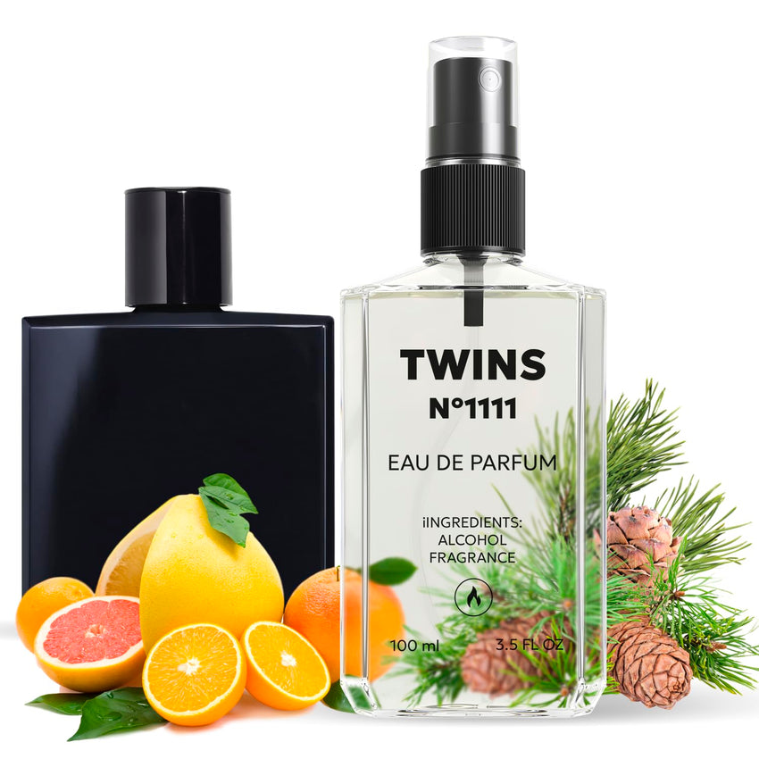 TWINS Impression of Le Beau | Perfume for Men Eau de Parfum | No.7720 | 3.4 Fl Oz / 100 ml