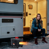 VEVOR 8KW Diesel Heater, 12V/24V All in One Diesel Air Heater, with Bluetooth APP Control, Remote Control and Display Screen, CO Alarm, Fast Heating Portable Diesel Heater for Vehicles and Garage